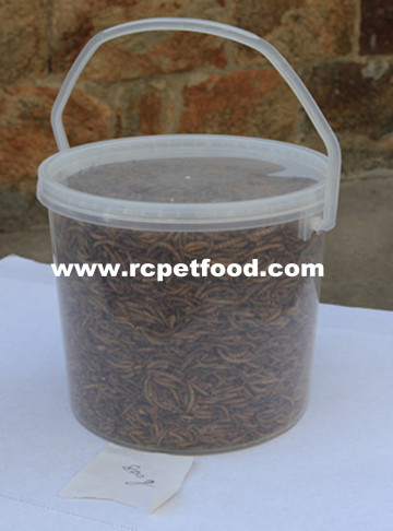 Pet Food Microwave Dried Mealworms