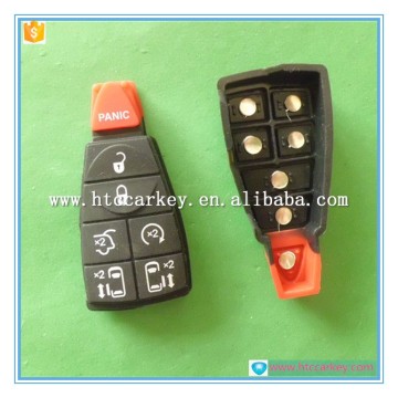 for Chrysler 6+1 Button Rubber Pad for remote button rubber key pad