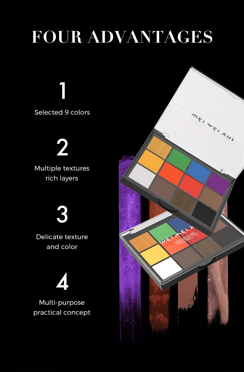 ARTMISS Makeup Palette Vegan High Pigment Eyeshadow Pallet