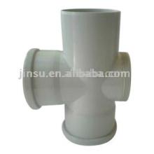 Tee with Cap Fitting Mould