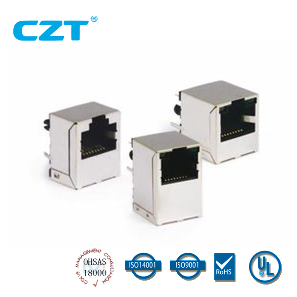 UL Approved RJ45 with Transformer Jack (1X1 1000Bast-T)