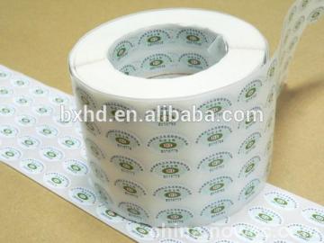 glass bottle paper label machine