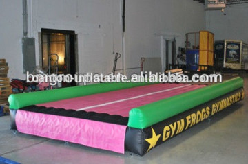 2014 hot sell manufacturer inflatable gym mat,gym inflatable tumbling mat