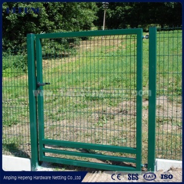 PVC coated swing fence gate design