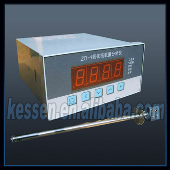 Online zirconia oxygen analyzer with portable dissolved oxygen analyzer