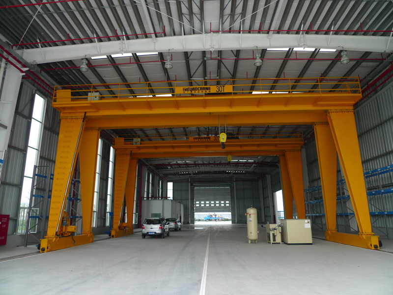 Crane a gantry da 30t carichi