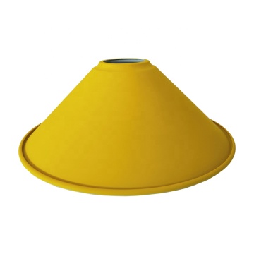 Metal Lampshades: Yellow Iron Lampshade Frame LED Lampshade
