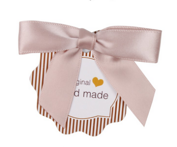 Ribbon Bow With Elastic Loop Satin Ribbon Gift Pre-made Bow Making Machine