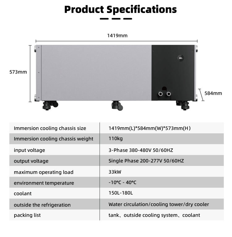 Liquid Oil Immersion Cooling