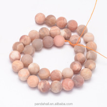 Pandahall: Discover 6mm Round Natural Sunstone Beads Strands