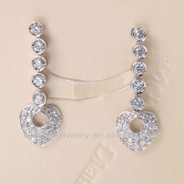 925 sterling silver drusy accessory earring