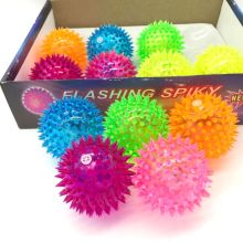 Flash Interactive Movement Pet Chew Toy Squeaky Dog Toy Ball