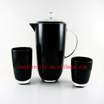 2700ml BPA free Clear Plastic Acrylic Pitcher with lid