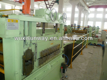 Steel/Metal sheet leveling machine