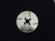 Continous rim Electroplated blades with turbo protections