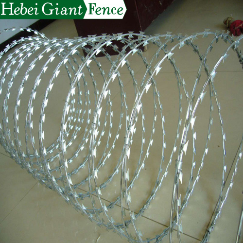 High Security BTO-22 Razor Barbed Wire on Top