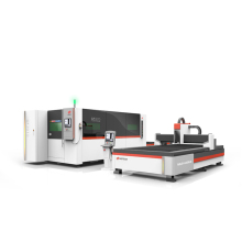 Germany EMO hot sale GF3015 metal laser plate cutting machine from HGTECH LASER