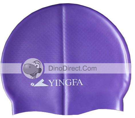 Stylish Newest Custom Design Silicone Swim Caps Eco Friendly Logo Printed Silicone Swim Caps