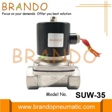 Válvula solenoide normalmente cerrada de 1-1 / 4 &#39;&#39; SUW-35 tipo Uni-D