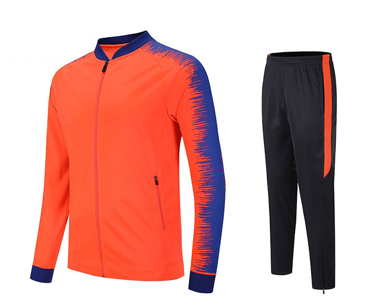 Dames fluwelen sportkleding met rits op de broek