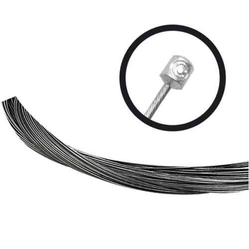 head Campagnolo of 210cm slick back gear cable