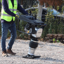 China Factory Custom Honda GX100 Mini Trench Tamper Rammer