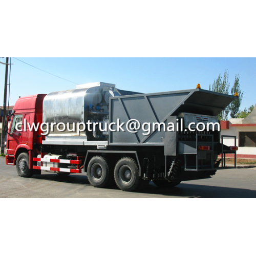 SINOTRUCK HOWO 6X4 6 + 10CBM Sinkron Chip Sealer