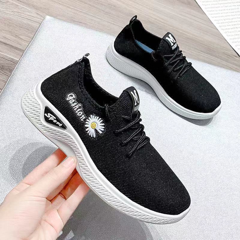2021 New fashion Little Daisy mesh sports shoes versatile student shoes mom shoes running footware