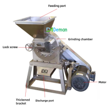 High-Quality Spice Grinding Machine: Vanilla Bean Powder to Mustard Pepper Crusher