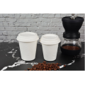 Disposable Biodegradable Sugarcane Bagasse Pulp Coffee Cups 8OZ 12OZ 16OZ with lid