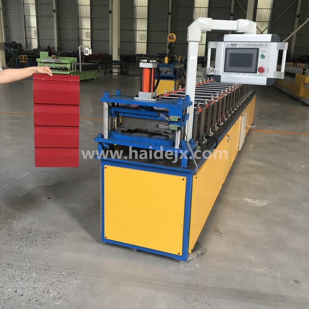 Russia Standard color steel 370 wall panel roll forming machine