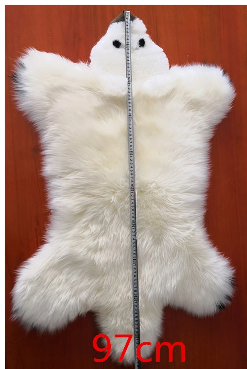 Dyed Sheepskin Rug with Factory Price