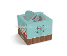 Mini cake box-Magic Chrismas