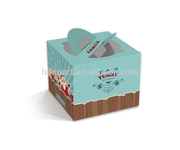 Mini cake box-Magic Chrismas