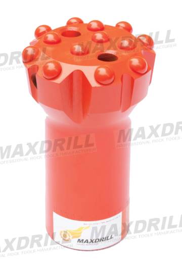 MAXDRILL Thread Button Bit