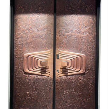 Copper Security Door Armored Panel