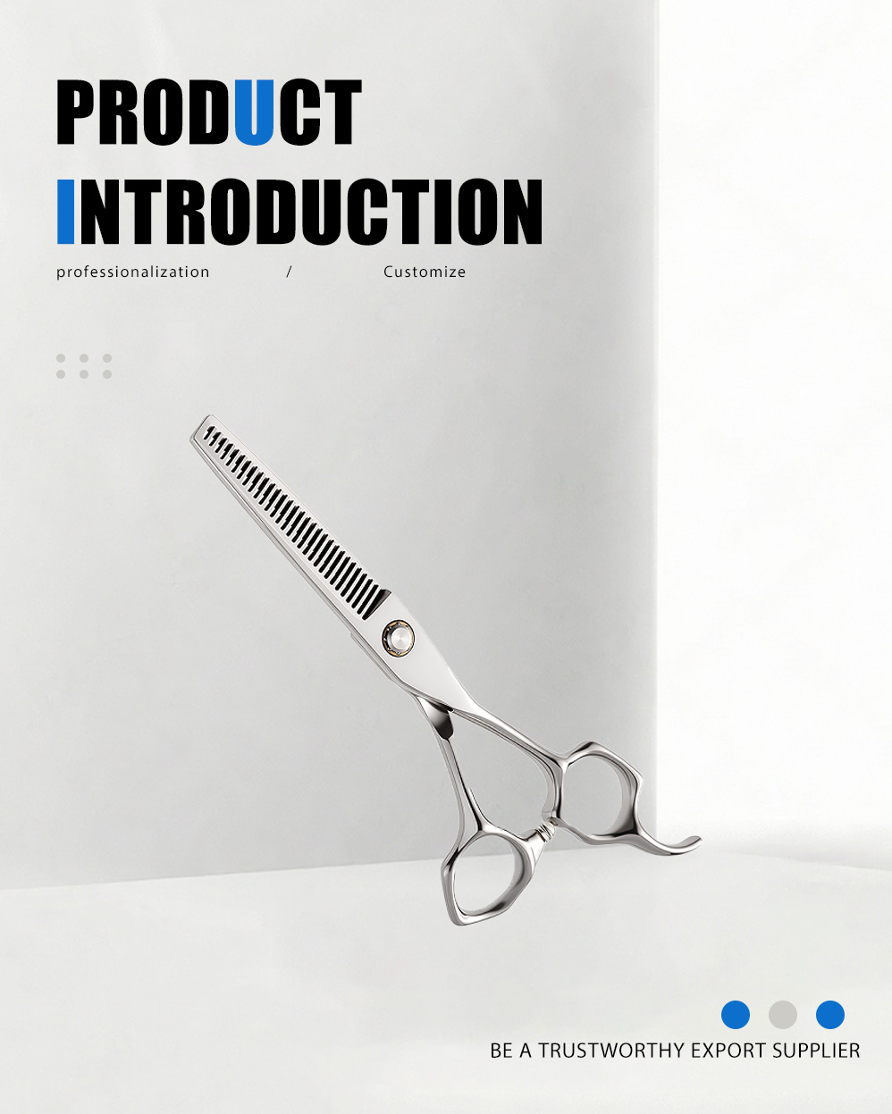 مقص تخفيف المواد عالي الجودة (DSC6308) High-Quality Material Thinning Scissors (DSC6308)