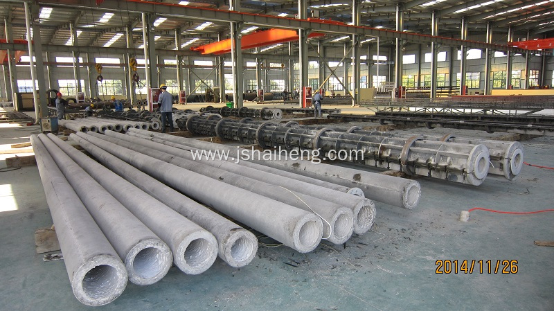 Steel Mould Of Concrete Pole Production Line