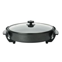 Wholesale OEM Custom Electric Pizza Pan 42cm Round Non-Stick Pizza Maker