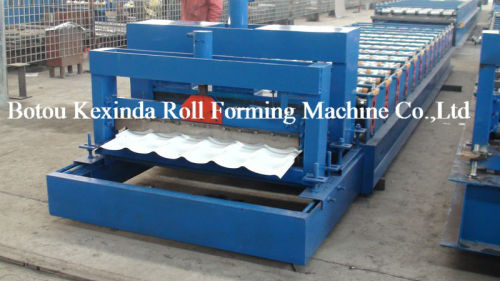 rolling profile tile machine hydraulic press roof tile galvanic machinery
