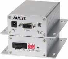 Square connector VGA Optical Fiber Extender