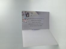 Invitation Card with LED and Personalized Recording Feature