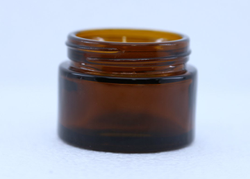 Amber Glass jars cosmetic made of acrylic material eco-friendly and perfect for gifts