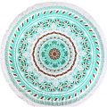personalized round beach towels 100% cotton