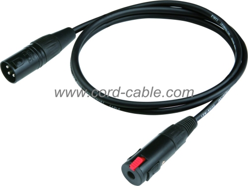 DMD serie M XLR cable de micrófono conector Jack estéreo