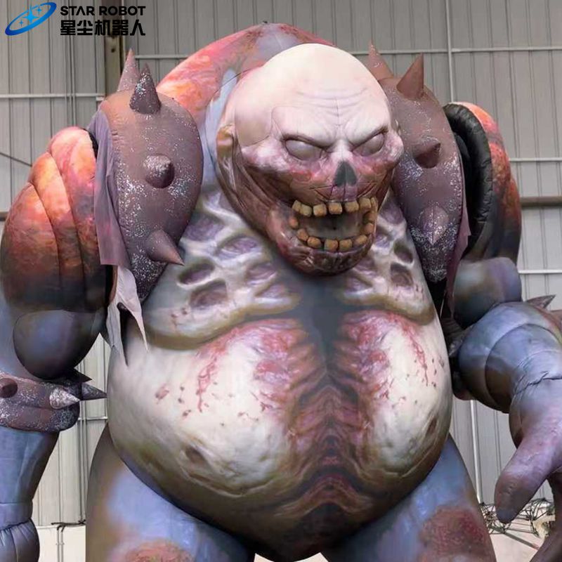 Monster karet animatronik Animatronic Inflatable Monster