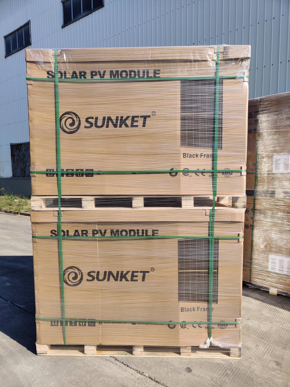 Sunket 182mm 410W Mono Perc Solare PV Modulo