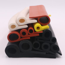 Custom Shape Extruded Silicone Rubber Strip Seals