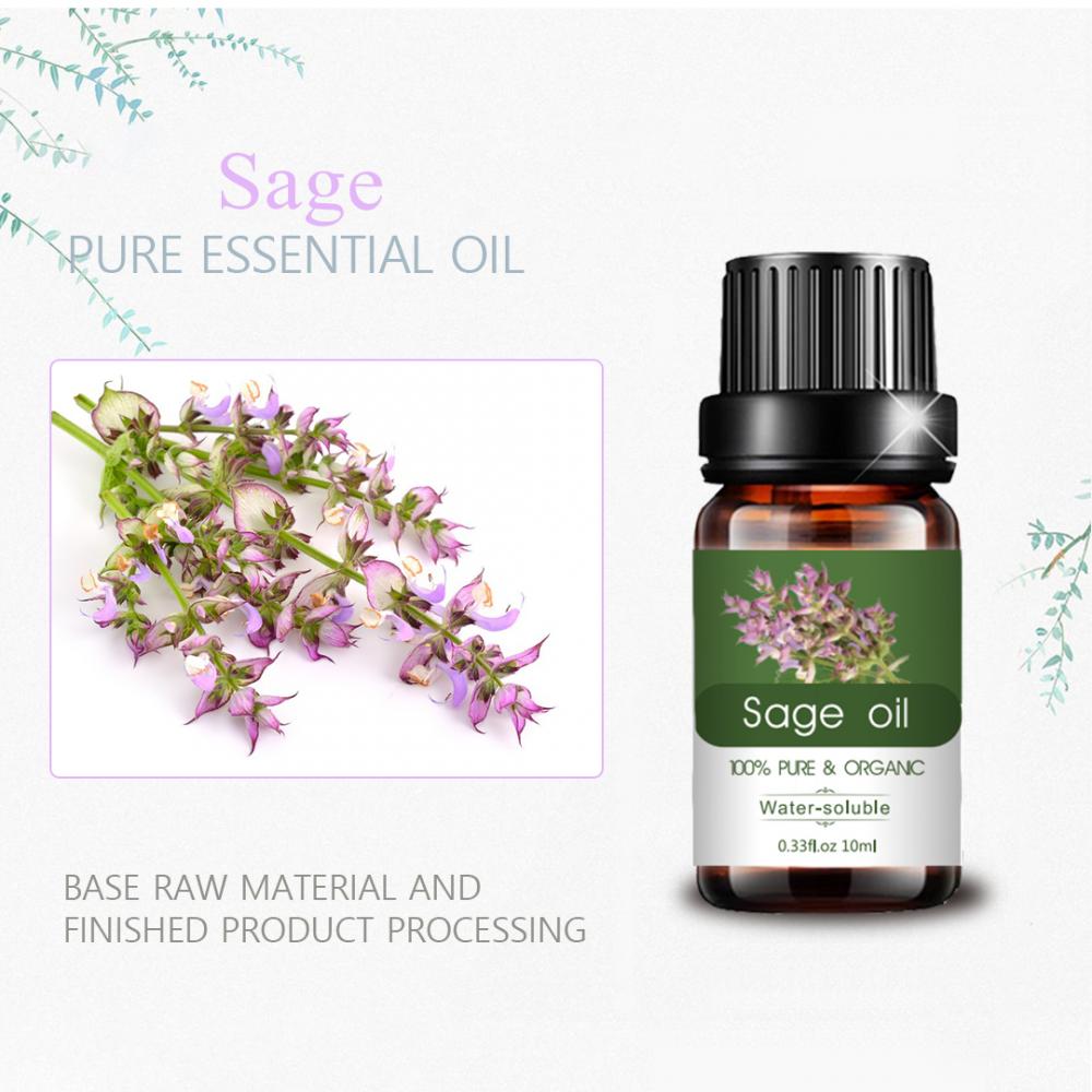 OEM 100% Pure Natural Massage Oil Clary Sage Essential Oil