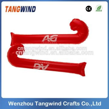 inflatable cheering hand PE balloon cheering stick
